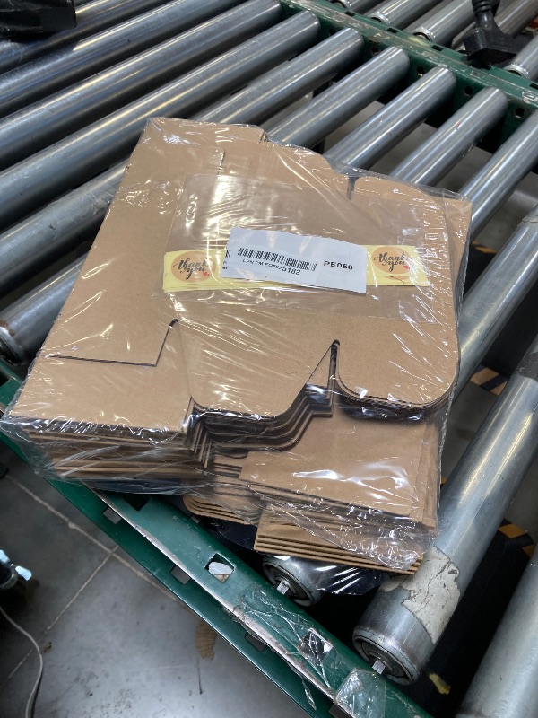 Photo 1 of Poever Shipping Boxes 6x4x3 inches Small Mailing Boxes 25 Pack Brown Cardboard Corrugated Box Mailers
