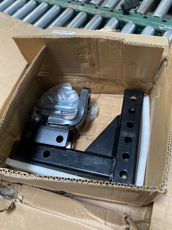Photo 1 of TYT Adjustable Trailer Hitch Ball Mount, 2" Towing Ball 7500 LBS, 9-1/2" Drop and 8-1/4" Rise, Fits 2-in Receiver with 2 Pin&Clips and 5/8" Premium Pin Lock for Heavy Duty Truck