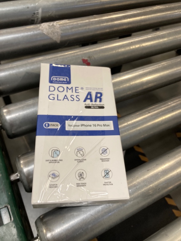 Photo 1 of DOME GLASS Whitestone DOME AR for iPhone 16 ProMax [Super Anti-Reflection] Tempered Glass Screen Protector good for outdoor activity