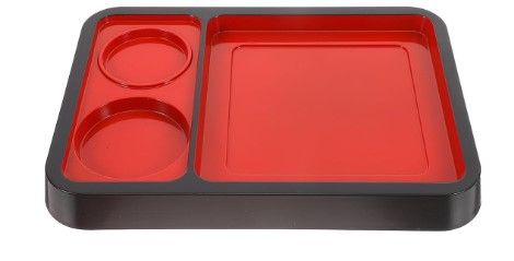 Photo 1 of 2 Sets Japanese Cold Soba Noodle Bamboo Serving Trays Dish - 