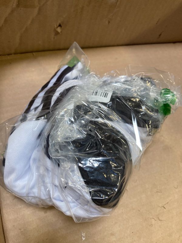 Photo 1 of 3xl---Mens Fashion Color Block Polo Shirts Casual Short Sleeve T Shirt Striped Moisture Wicking Golf Shirts Tops White