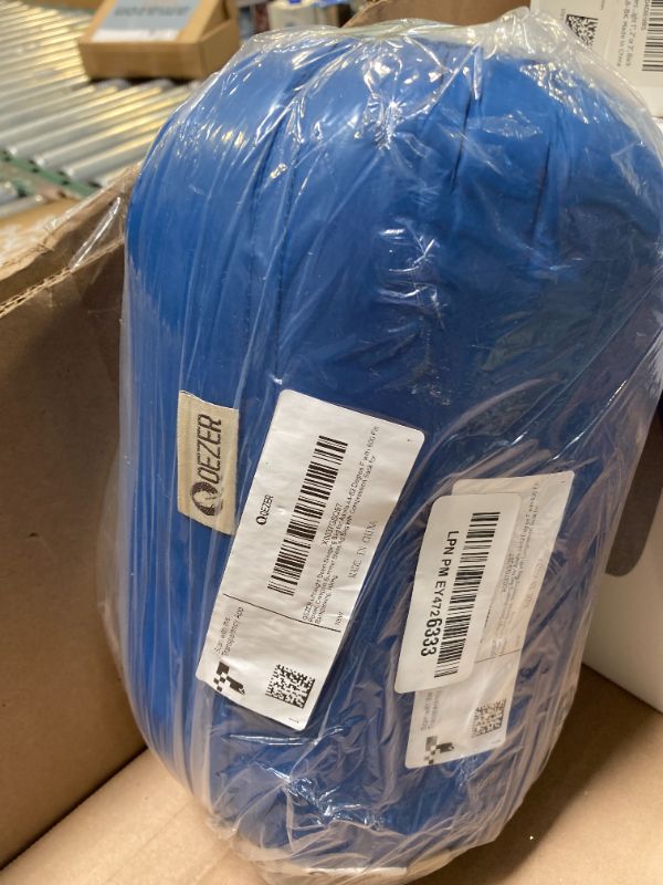 Photo 1 of 1pc  QEZER Ultralight Down Sleeping Bag for Adults 44-62 Degree F with 600 Fill Power, Compact Summer Sleeping Bag for Backpacking, Hiking and Camping