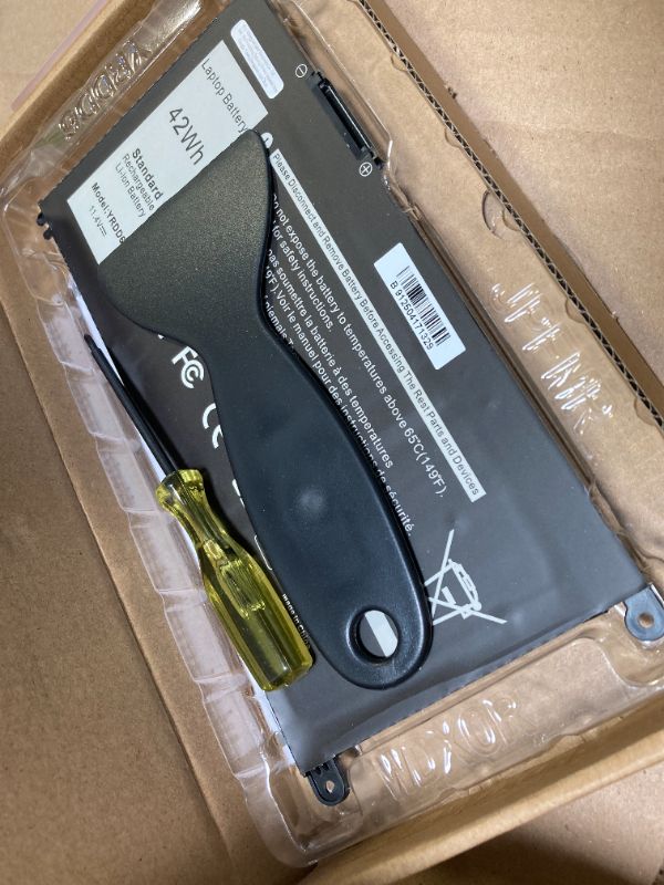 Photo 1 of YRDD6 Battery for Dell Inspiron 5591 7586 5491 5481 5482 5485 3310 2-in-1 15 3582 3583 3593 3584 5590 5593 5594 5585 5598 14 3493 5493 5480 3793 Vostro 3491 5481 5581 5490 5590 0YRDD6 01VX1H 0VM732