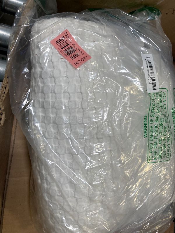 Photo 1 of Bedsure Cooling Cotton Waffle King Size Blanket - Lightweight Breathable Summer Blanket of Rayon Derived from Bamboo for Hot Sleepers, Luxury Throws for Bed, Couch and Sofa, Ivory, 104x90 Inches