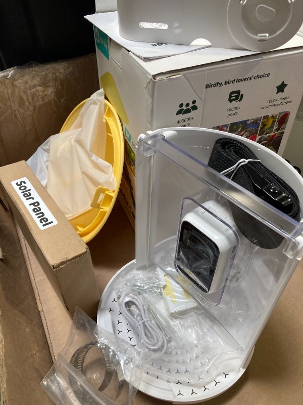 Photo 1 of NETVUE by Birdfy Smart Feeder with AI Camera Solar Powered, 2MP Wireless Wildbird Watching, Live Stream & Night Vision, Auto-Capture & Notify, Collection & Cloud Storage (AI by Subscription)