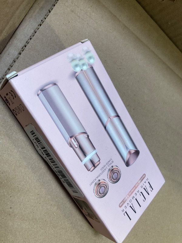 Photo 1 of Facial Hair Removal for Women, Portable Lady Shaver, Rechargeable Painless Hair Remover for Face, Upper Lips, Chin, Peach Fuzz