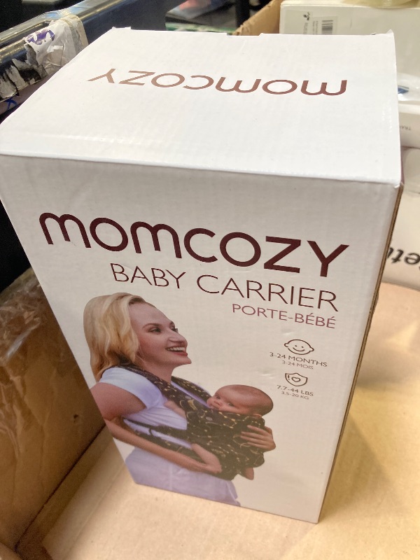 Photo 1 of Momcozy Baby Carrier - Ergonomic, Cozy and Lightweight Carrier for 7-44lbs, Effortless to Put On, Ideal for Hands-Free Parenting, Enhanced Lumbar Support, Purehug for Infant to Toddler, Starry Night