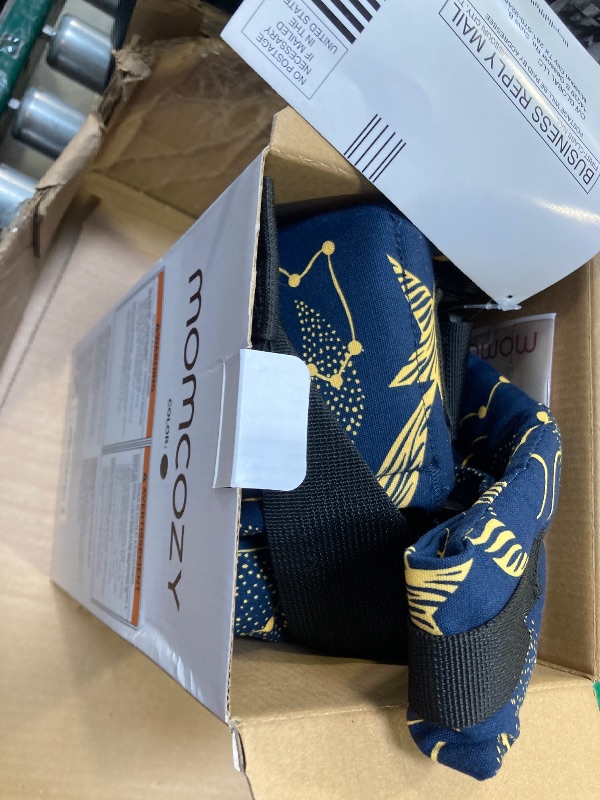 Photo 1 of Momcozy Baby Carrier - Ergonomic, Cozy and Lightweight Carrier for 7-44lbs, Effortless to Put On, Ideal for Hands-Free Parenting, Enhanced Lumbar Support, Purehug for Infant to Toddler, Starry Night
