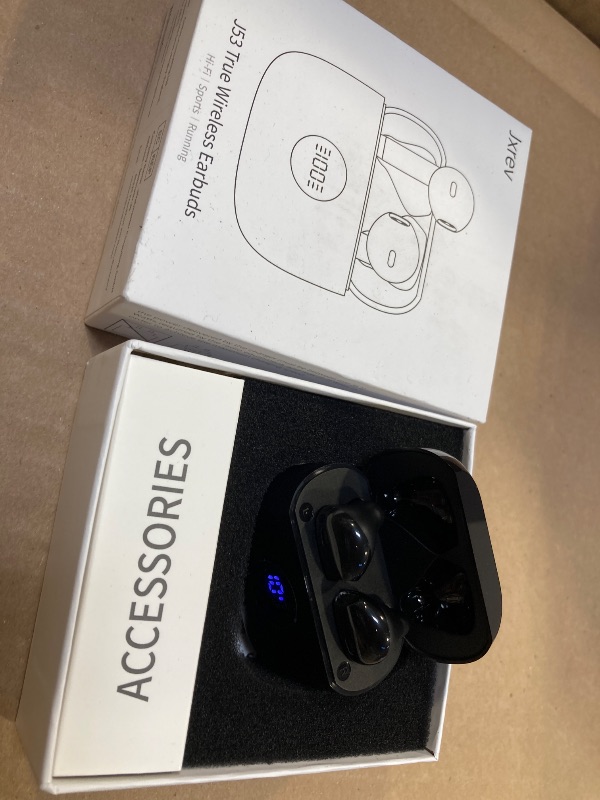 Photo 1 of Wireless Earbuds, Bluetooth 5.4 Ear Buds LED Power Display Headphones Bass Stereo, Bluetooth Earbuds in-Ear Noise Cancelling Mic, 40H Playback Mini Case IP7 Waterproof Sports Earphones for Android iOS