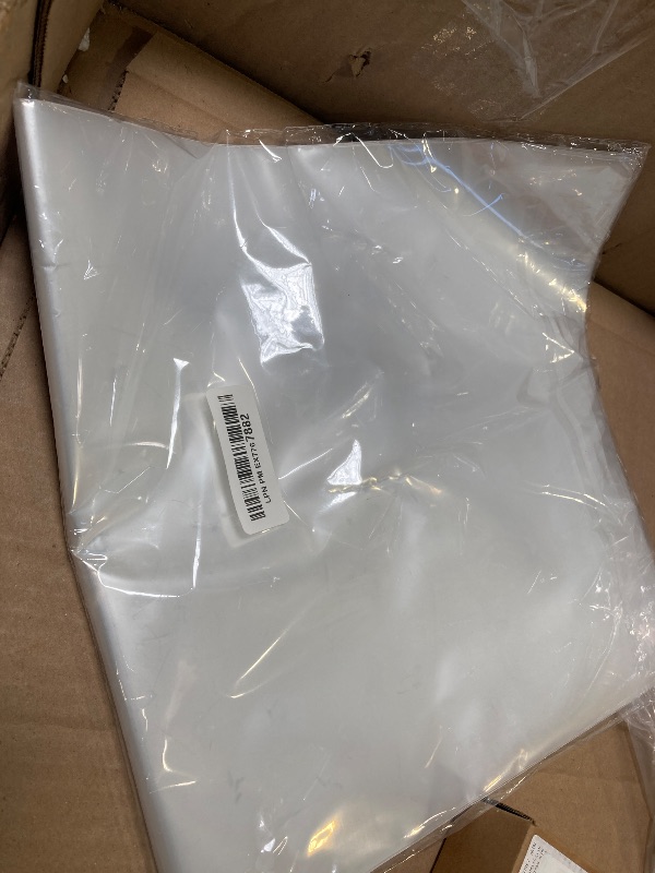 Photo 1 of Gartopvoiz Gatefold Outer Vinyl Record Sleeves, 12" 3 Mil Plastic Album Cover Clear Protection, 15pcs