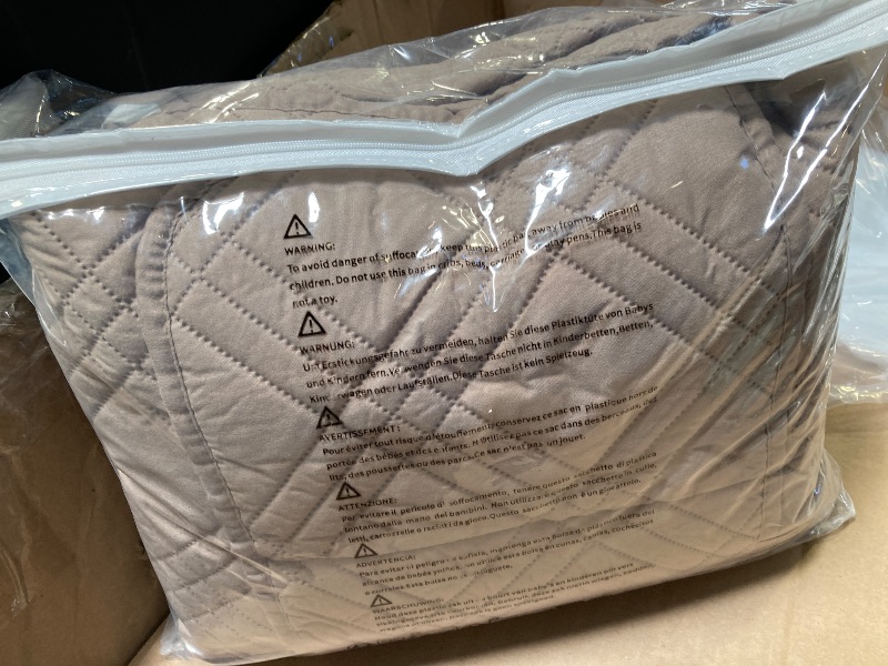 Photo 1 of PrinceDeco Recliner Cover 100% Waterproof Couch Cover Sofa Cover for Living Room Water Resistant Furniture Protector with Elastic Straps for Pets Dog(Recliner28,Taupe)