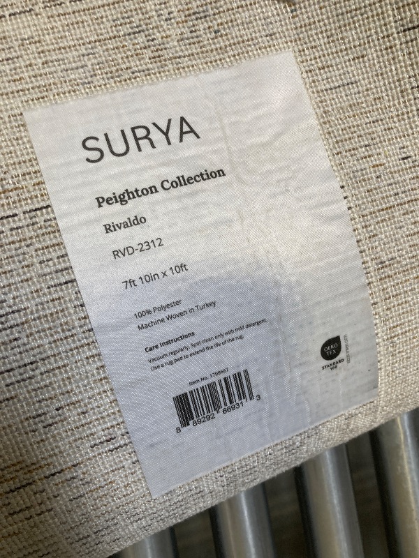 Photo 1 of surya peighton collection rivaldo rvd-2312 7'10"x10'