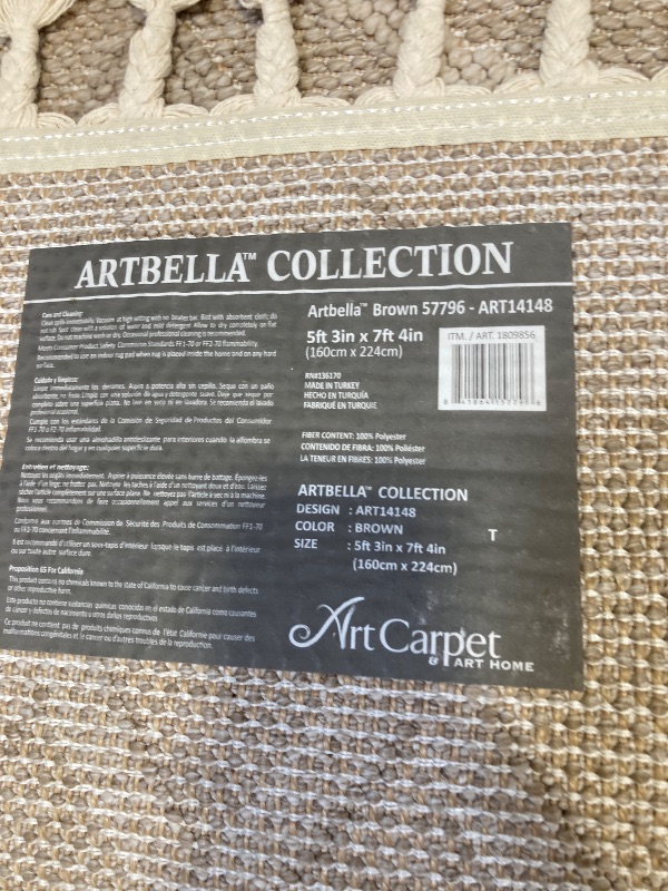 Photo 1 of artybella brown 57796 art14148    5'3"x7'4"