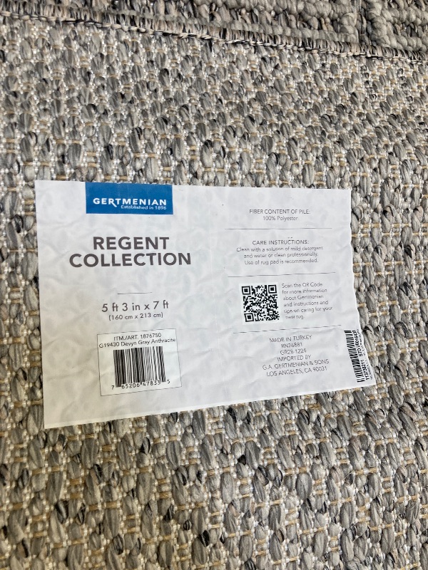 Photo 1 of 5'3"X7'REGENT COLLECTION RUG 