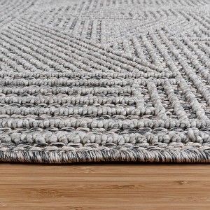 Photo 1 of GERTMANIAN REGENT 5'3"X7' Gertmenian Malini Devyn Modern Geometric Rug Gray