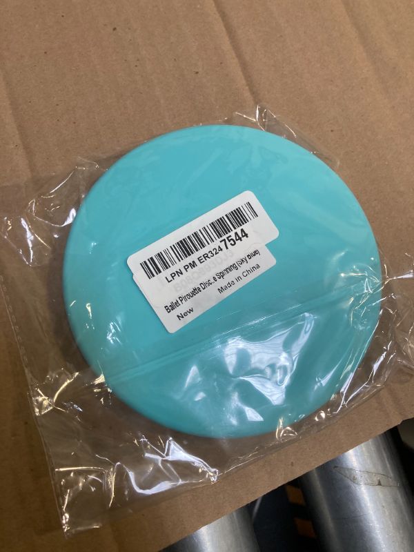 Photo 1 of Ballet Pirouette Disc for Dancers - Portable Turn Disc for Dancing on Releve, Gymnastics and Ice Skaters - for Better Pirouette Technique, Releve, Turns and Dance Spinning (Sky Blue)