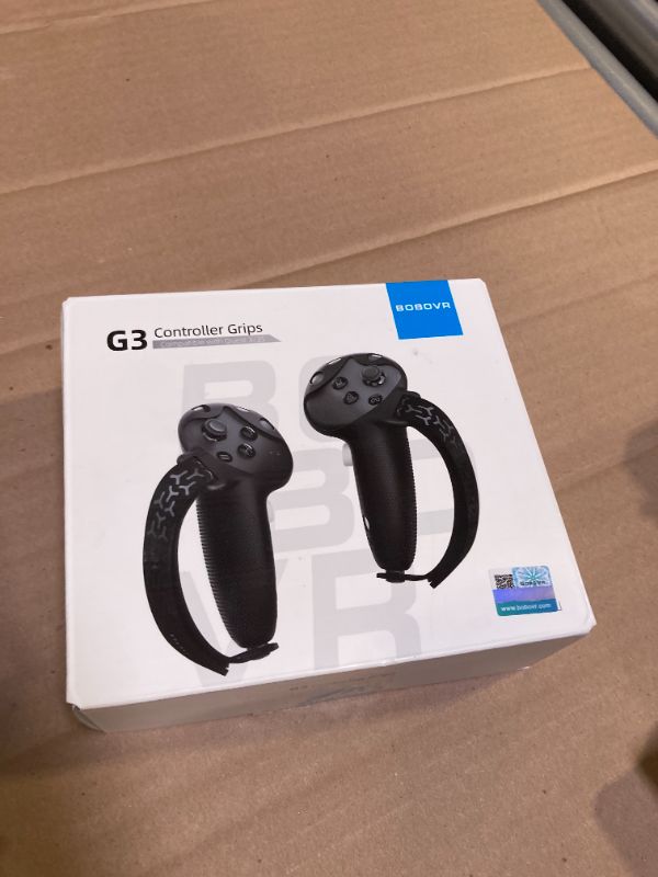 Photo 1 of BOBOVR G3 Controller Grips, Anti-Slip Silicone Grip Cover, Adjustable Sports Wrist Strap & For CD3/D3 Dock Wireless Charging, Compatible with Quest 3/3S