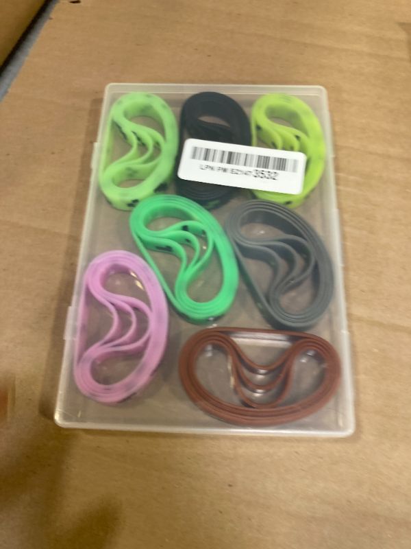 Photo 1 of RUISUER Pixel Party Favors, 28Pcs Pixel Silicone Bracelets Glow in The Dark Pixel Wristband for Pixel Theme Kids Birthday Party Decorations Supplies