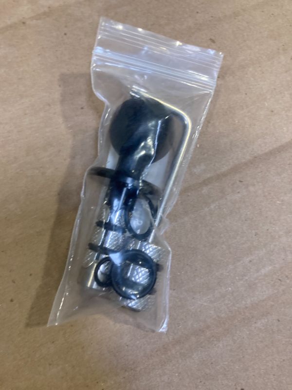 Photo 1 of BRCOVAN Metal Motorcycle Fork Stem Mount Base with 1'' TPU Ball for Stem Holes 12mm to 25.4mm in Diameter, Compatible with RAM Mounts B Size 1 Inch Ball Double Socket Arm