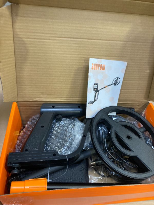 Photo 1 of SUNPOW Metal Detector for Adults & Kids, Kids Metal Detector Waterproof for Gold Detecting, Stable Anti-Interference, Higher Accuracy, Bigger LCD Display, 4 Modes, IP68 Search Coil, OT-MD13