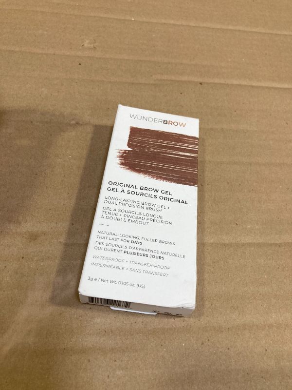 Photo 1 of WUNDERBROW Eyebrow Gel, Waterproof, Smudgeproof, Lasts for Days, Shade: Auburn, Vegan and Cruelty-Free