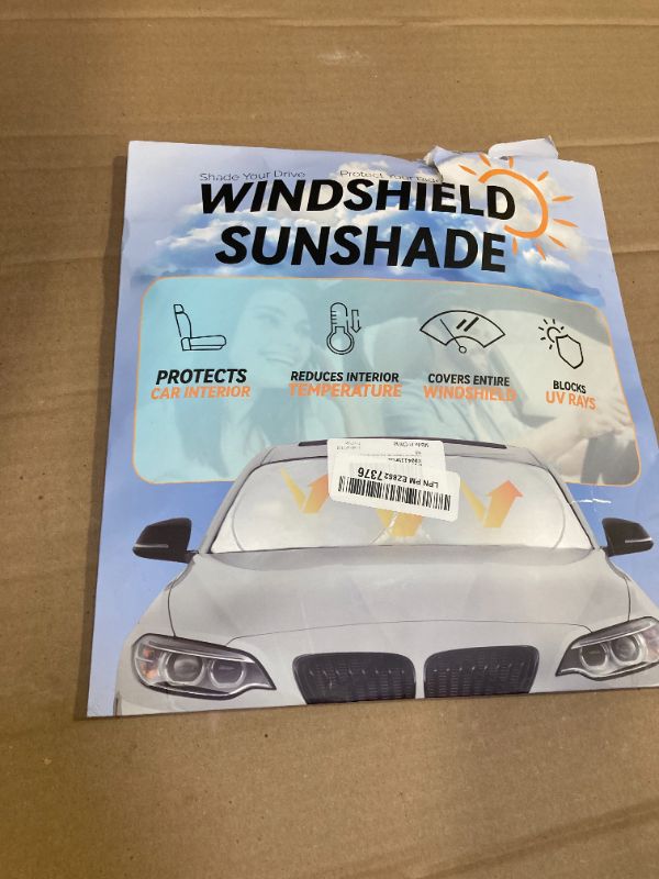 Photo 1 of Sunshade for Trailblazer Windshield Sun Shade for Chevrolet 2021-2025 2026 Chevy Trailblazer Accessories Windshield Cover 210T Reflective Front Window Shield Blocks UV Rays Heat Sun Visor Protector