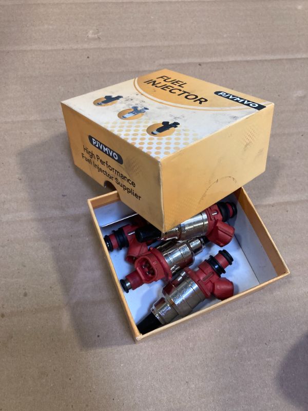 Photo 1 of OE 2.4L 22re Fuel Injectors,Compatible with/Toyota 2.4 Pickup & 4Runner 1989-1995 |2 Holes| |Set of 4| |# 23209-35040 |