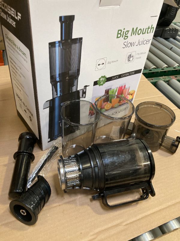 Photo 1 of Replacement for Cold Press Juicer, ECOSELF Slow Masticating Juicer with 4.35" 