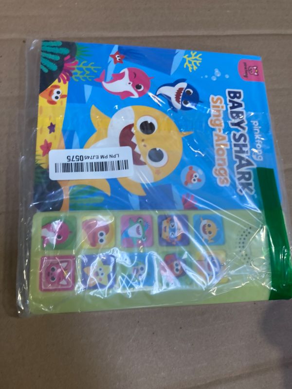 Photo 1 of Baby Shark Sing-Alongs 10 Button Sound Book | Baby Shark Toys | Learning & Education Toys | Interactive Baby Books for Toddlers 1-3 | Gifts for Boys & Girls