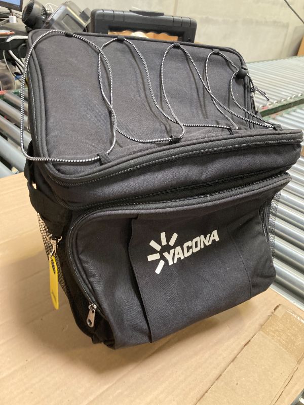 Photo 1 of Cooler with Wheels and Handle, 50 Can Rolling Cooler, Portable Collapsible Soft Cooler Bag with Wheels,Leakproof Insulated Wheeled Cooler for Beach, Camping, Patio Travel, Outdoor, Ball Fields