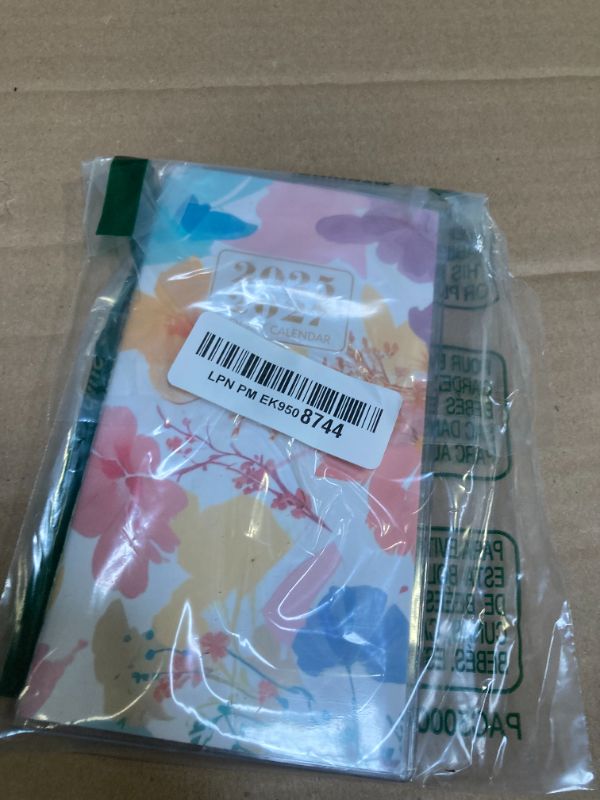 Photo 1 of KONVINIT Pocket Calendar 2025-2027, Floral 2025-2027 Monthly Planner - 3.7" x 6.7" - Runs from September 2025 Until December 2027, 2026 Pocket Calendar with PVC Cover for Organizing & Planning