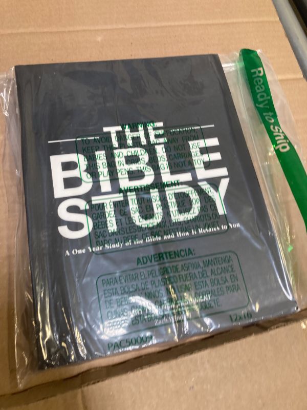 Photo 1 of The Bible Study: A One Year Study of the Bible