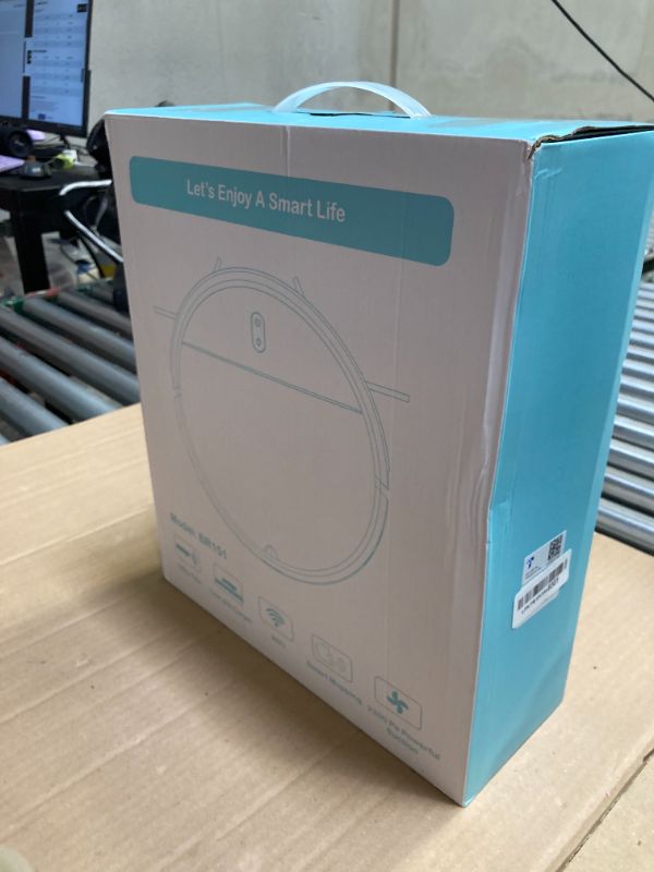 Photo 1 of Robot Vacuum and Mop, 2 in 1 Robotic Vacuum Cleaner with Schedule, App/Voice, Slim Mopping Vacuum Robot with Watertank and Dustbin, Self-Charging, Easy of Use, Ideal for Hard Floor, Pet Hair, Carpet