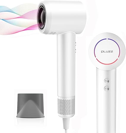 Photo 1 of Hair Dryer, High Speed Ionic Blow Dryer with Brushless Motor for Fast Drying, Thermo-Control Quiet Hair Dryers for Women Men Kids, Small Portable Professional Hairdryer, Compact, Travel/Home/Salon
