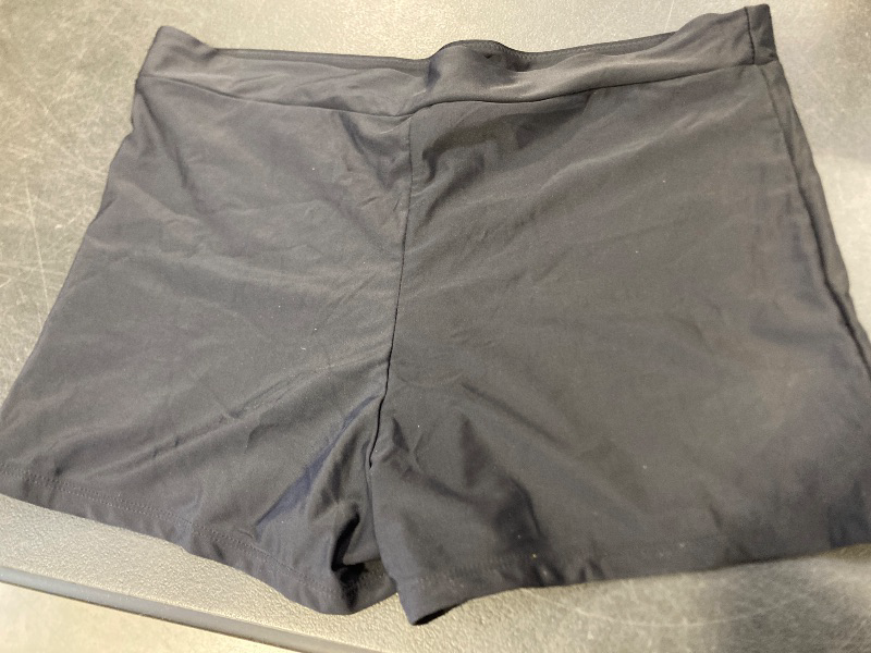 Photo 1 of Women's Black Shorts Stretchy / Bathing Suit Bottom - Size 3XL