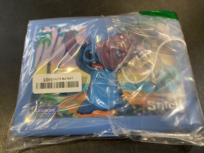 Photo 1 of Lexibook - Disney Stitch - Bilingual English/Spanish Educational Laptop, 124 Language Activities, Writing, Maths, Logic, Music and Games, Boys and Girls, JC598Di2