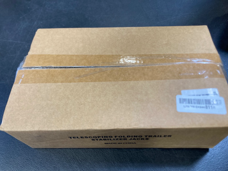 Photo 1 of Pair of Trailer Stabilizer Jacks Telescoping RV Camper Accessories for Travel 450kg(1000 Lbs) Capacity Each, 11.5"-18"