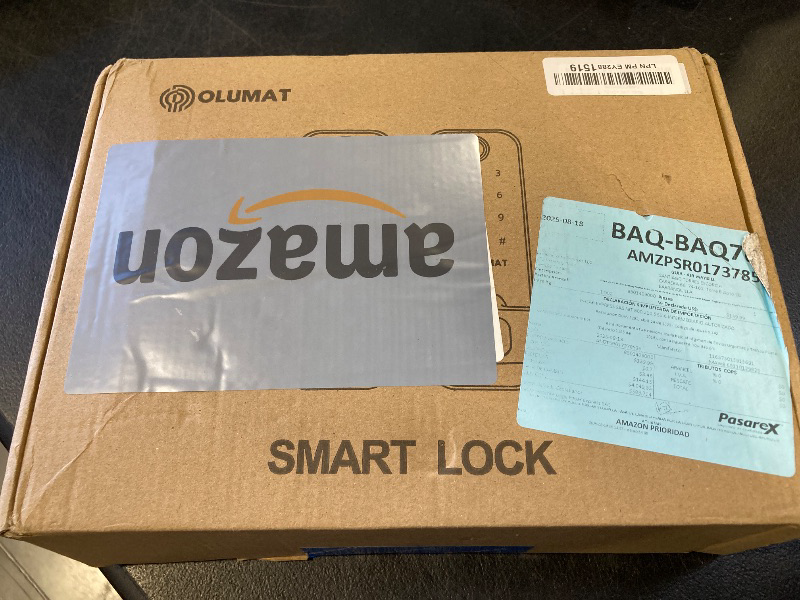 Photo 1 of Smart Lock with WiFi Gateway, Keyless Entry Lock with Handle - Locks for Front Door with Keypad - Fingerprint Lock - App Control with Door Sensor - Auto Lock