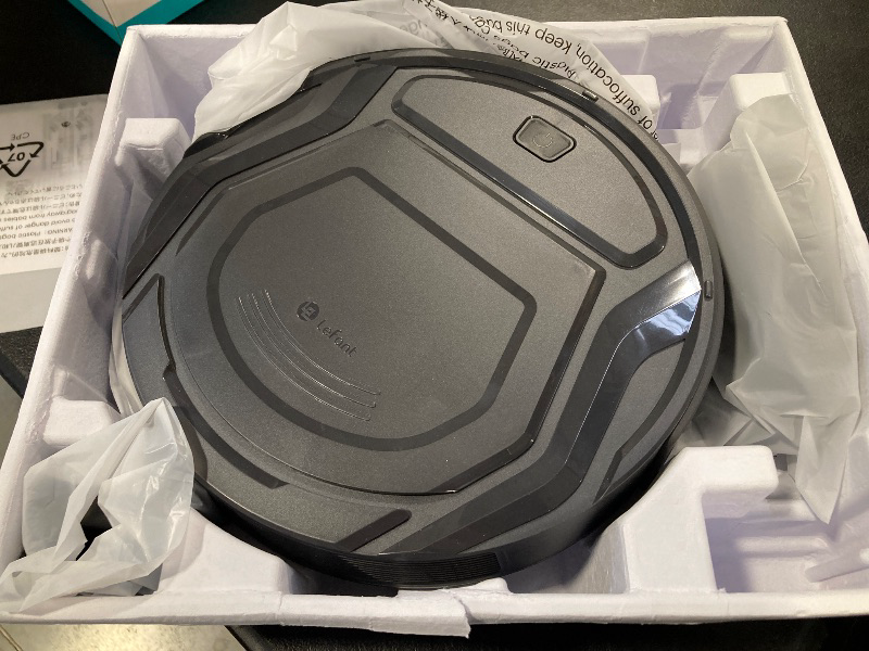 Photo 1 of Lefant M210 Pro Robot Vacuum Cleaner, Super Thin, Powerful Suction, Quiet, Self-Charging Robotic Vacuum Cleaner, Cleans Hard Floors to Medium-Pile Carpets,120 Mins Runtime, APP/Voice/WiFi/Alexa Control, Grey