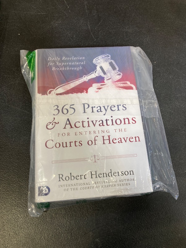 Photo 1 of 365 Prayers and Activations for Entering the Courts of Heaven: Daily Revelation for Supernatural Breakthrough