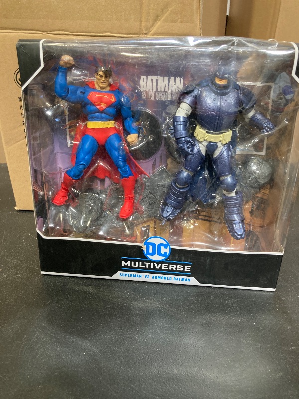 Photo 1 of McFarlane Toys - DC Multiverse Batman & Spawn (Based on Comics by Todd McFarlane) 7in Action Figure 2pk
