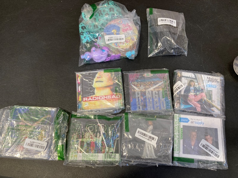 Photo 1 of BAG LOT- 8 PCS, MISC ITEMS