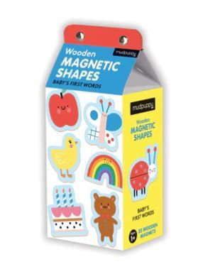 Photo 1 of Baby's First Words Wooden Magnetic Sets
