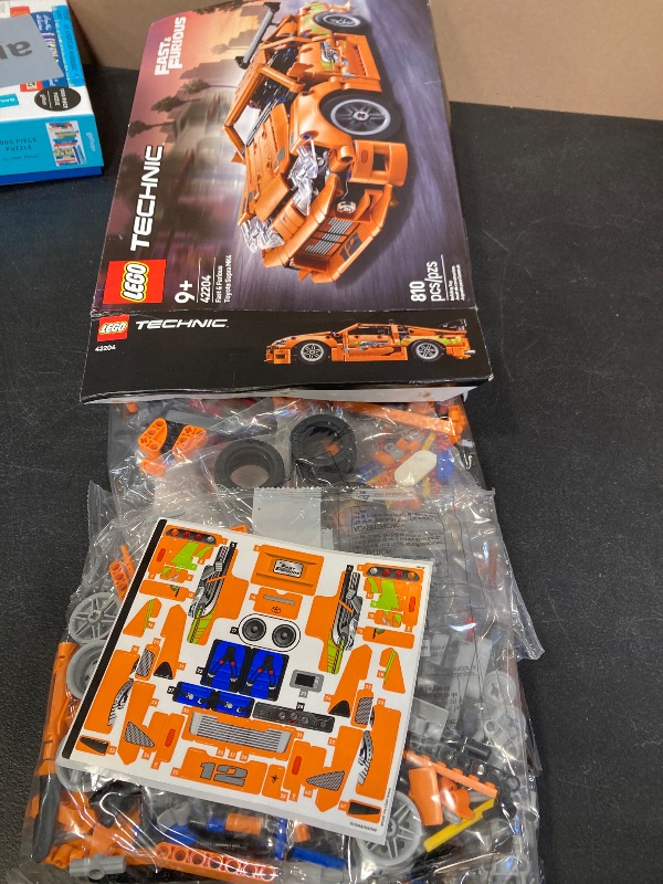 Photo 1 of LEGO Technic Fast and Furious Toyota Supra MK4 Building Kit- Toy Car for Kids, Boys, and Girls, Ages 9+ - Creative Gift for Fast and Furious Car Fans - Realistic Engineering Details - 42204
