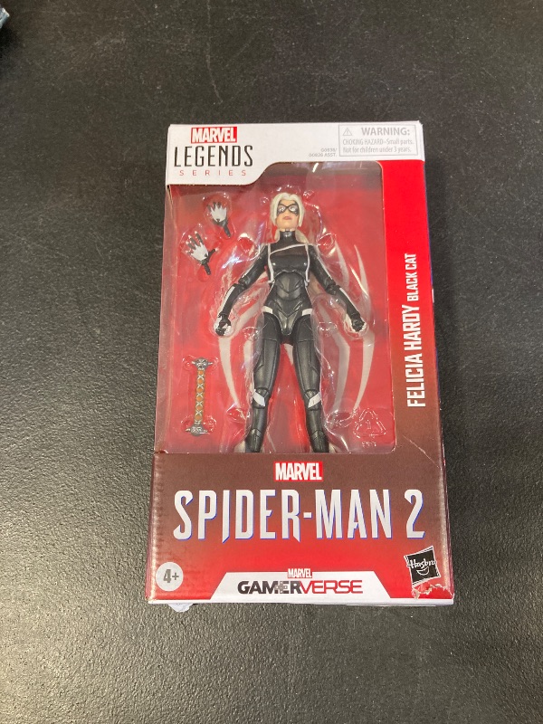 Photo 1 of Marvel Legends Series Gamerverse Black Cat Felicia Hardy, Spider-Man 2 Video Game-Inspired Collectible 6 Inch Action Figure