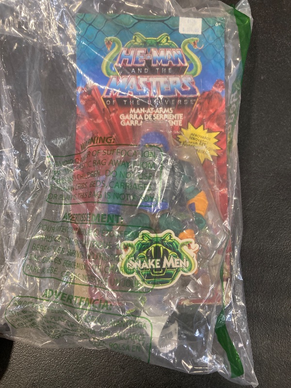 Photo 1 of Masters of the Universe Origins Serpent Claw Man-at-arms Action Figure & Accessory, Posable (5.5 inch)
