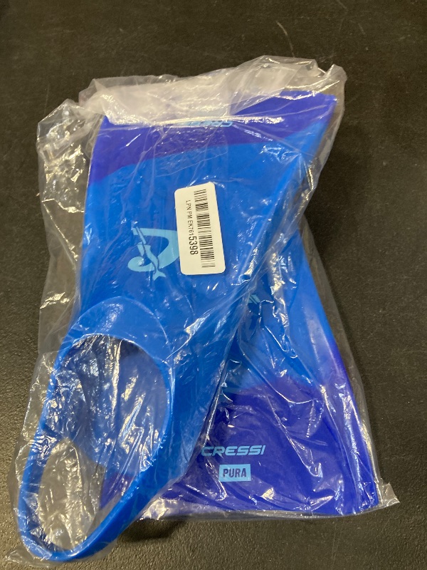 Photo 1 of Cressi Pura Scuba Dive Fins - Blue/Azure - 38/40