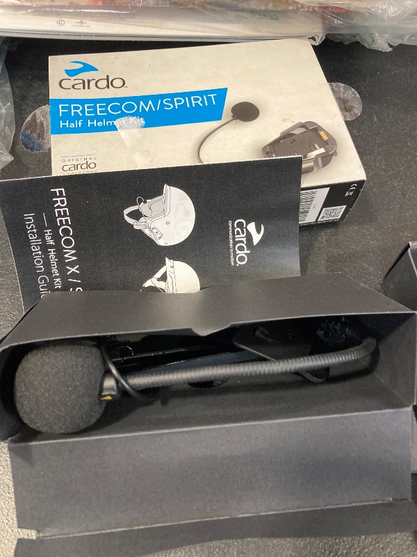 Photo 1 of Cardo Systems Freecom-X/Spirit Half Helmet Kit