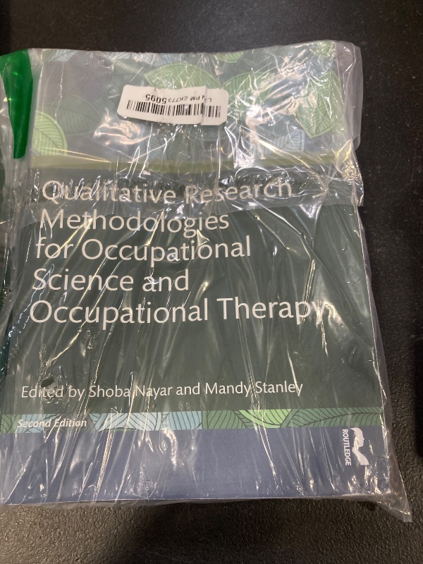 Photo 1 of Qualitative Research Methodologies for Occupational Science and Occupational Therapy