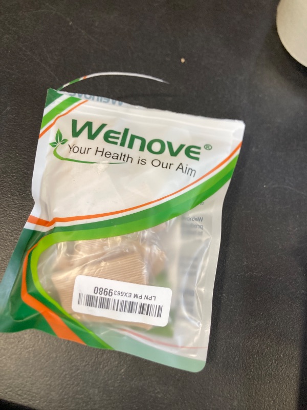 Photo 1 of Welnove 10Pack Toe Caps Closed Toe Surface Fabric Sleeve Protectors with Gel Lining, Prevent Pain Relief for Corns, Blisters and Ingrown Toenails (Size Large + Size Medium)